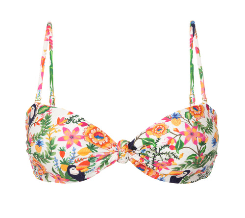 Product Front: Rio De Sol Top Bikini Top Boho Bandeau-Joy