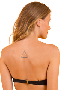 Image 07: Rio De Sol Top Bikini Top Bora-Black Bandeau-Joy