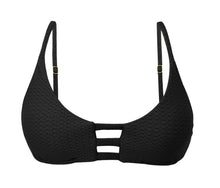 Załaduj obraz do przeglądarki galerii, Product Front: Rio De Sol Top Bikini Top Bora-Black Bra-Trio
