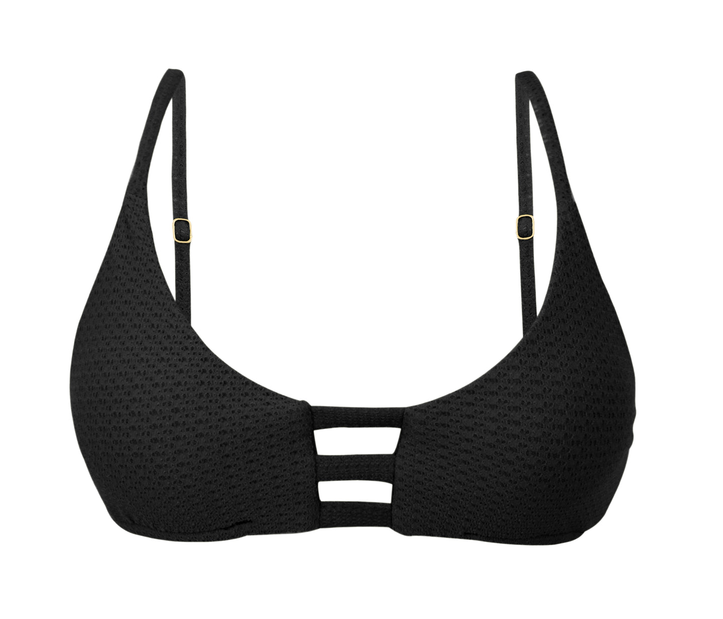 Product Front: Rio De Sol Top Bikini Top Bora-Black Bra-Trio