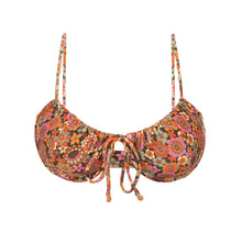 Załaduj obraz do przeglądarki galerii, Product Front: Rio De Sol Top Bikini Top Bouquet Balconet-Tie
