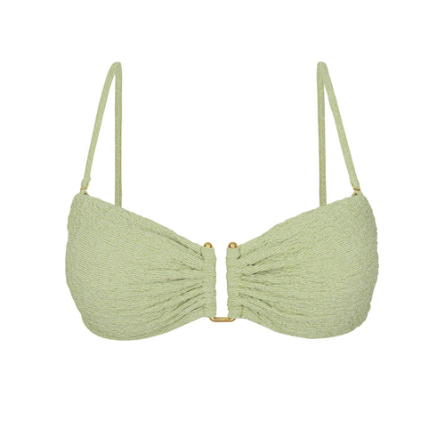 Product Front: Rio De Sol Top Bikini Top Brisa-Pistache Sara