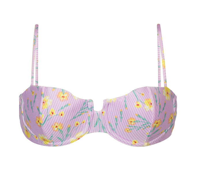 Product Front: Rio De Sol Top Bikini Top Canola Balconet