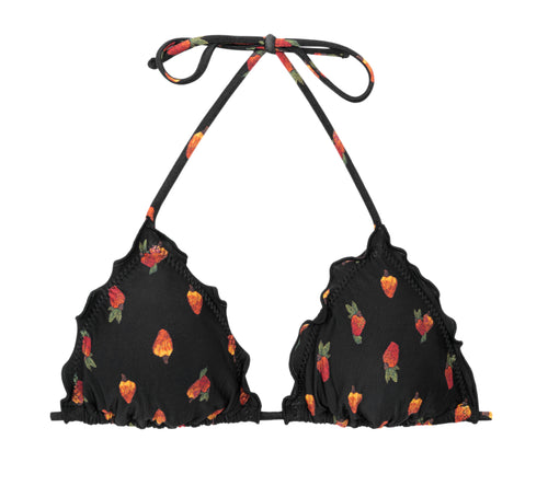Product Front: Rio De Sol Top Bikini Top Cashew Frufru