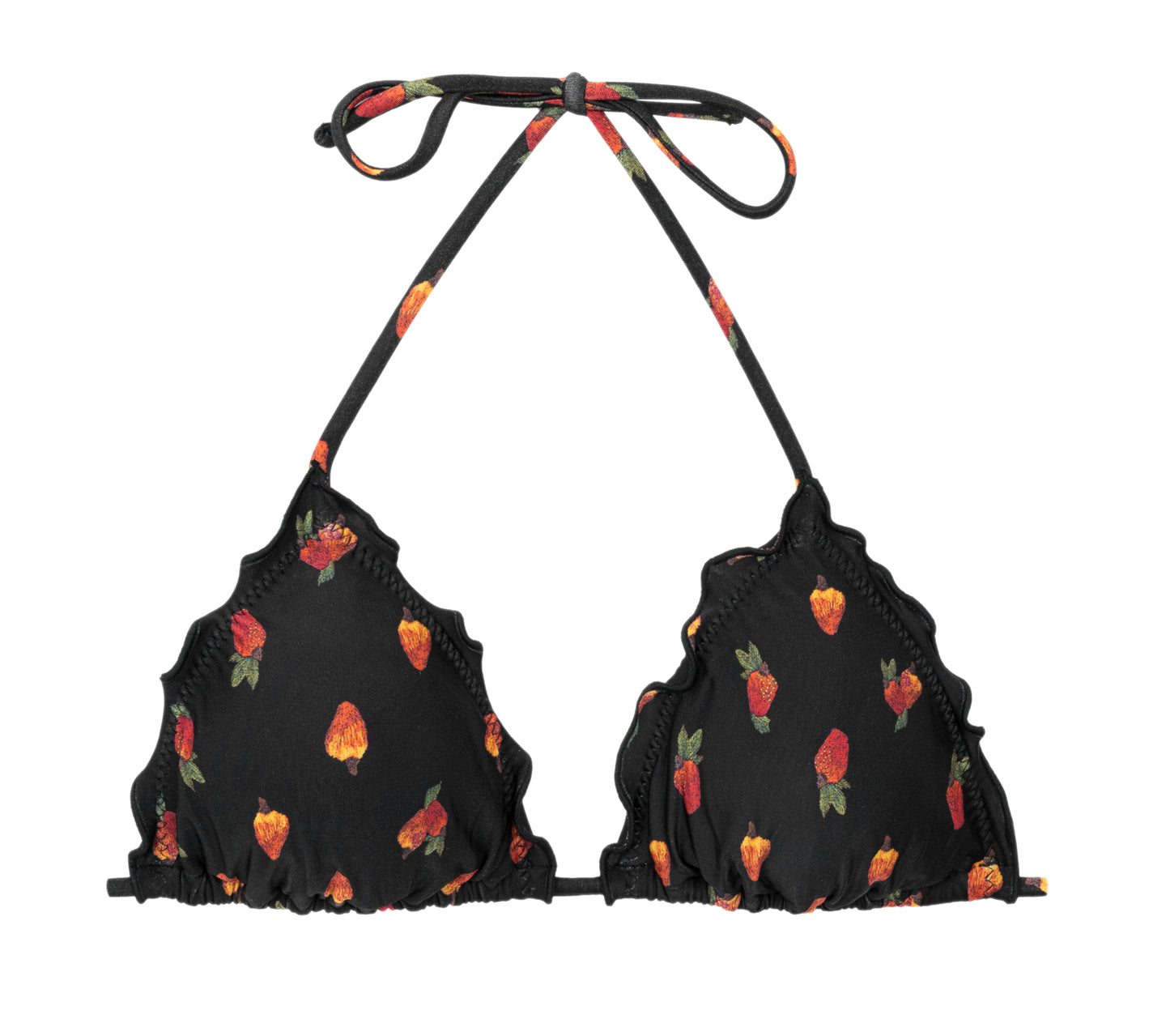 Product Front: Rio De Sol Top Bikini Top Cashew Frufru