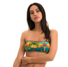 Załaduj obraz do przeglądarki galerii, Model Front: Rio De Sol Top Bikini Top Cocos Reto
