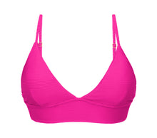 Załaduj obraz do przeglądarki galerii, Product Front: Rio De Sol Top Bikini Top Cotele-Amaranto Tri-Tank
