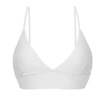 Załaduj obraz do przeglądarki galerii, Product Front: Rio De Sol Top Bikini Top Cotele-Branco Tri-Tank
