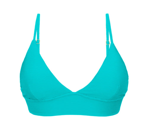 Product Front: Rio De Sol Top Bikini Top Cotele-Jade Tri-Tank