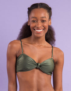 Image 10: Rio De Sol Top Bikini Top Croco Bandeau-Joy