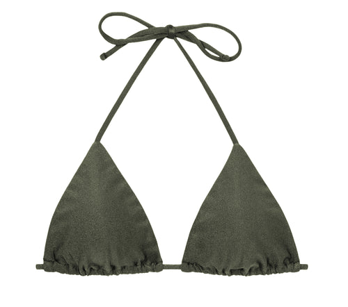 Product Front: Rio De Sol Top Bikini Top Croco Tri-Inv
