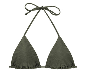 Product Front: Rio De Sol Top Bikini Top Croco Tri-Inv