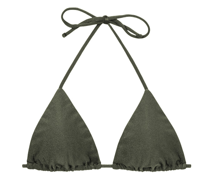 Product Front: Rio De Sol Top Bikini Top Croco Tri-Inv