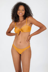 Model Front: Rio De Sol Top Bikini Top Damasco Bandeau-No