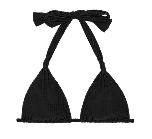 Product Front: Rio De Sol Top Bikini Top Dots-Black Mel