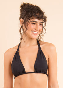 Image 09: Rio De Sol Top Bikini Top Dots-Black Mel