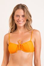 Załaduj obraz do przeglądarki galerii, Gallery: Rio De Sol Top Bikini Top Dots-Mango Balconet-Tie
