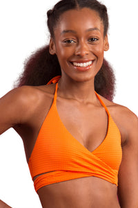 Gallery: Rio De Sol Top Bikini Top Dots-Orange Kate
