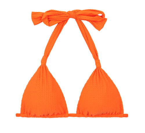 Product Front: Rio De Sol Top Bikini Top Dots-Orange Mel