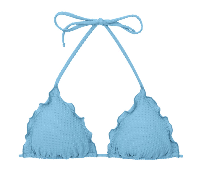 Product Front: Rio De Sol Top Bikini Top Dots-Sky Frufru