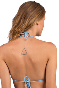 Image 07: Rio De Sol Top Bikini Top Dots-Sky Frufru
