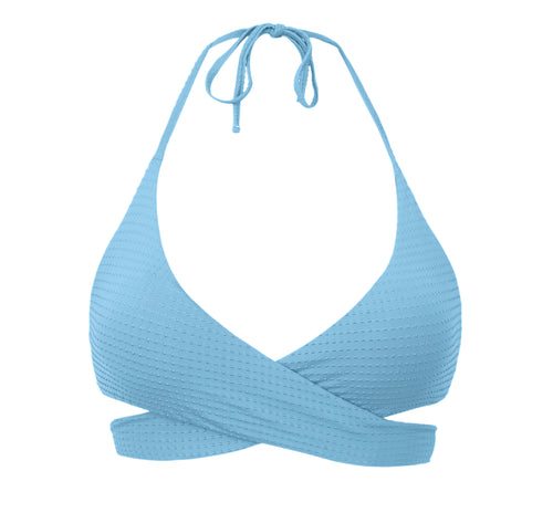Product Front: Rio De Sol Top Bikini Top Dots-Sky Kate