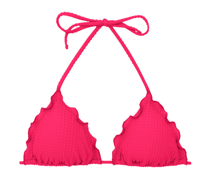 Product Front: Rio De Sol Top Bikini Top Dots-Virtual-Pink Frufru