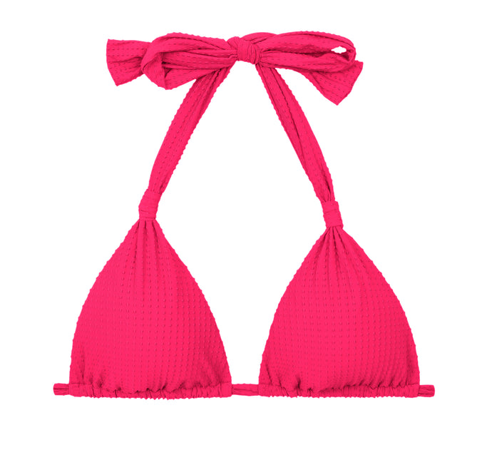Product Front: Rio De Sol Top Bikini Top Dots-Virtual-Pink Mel