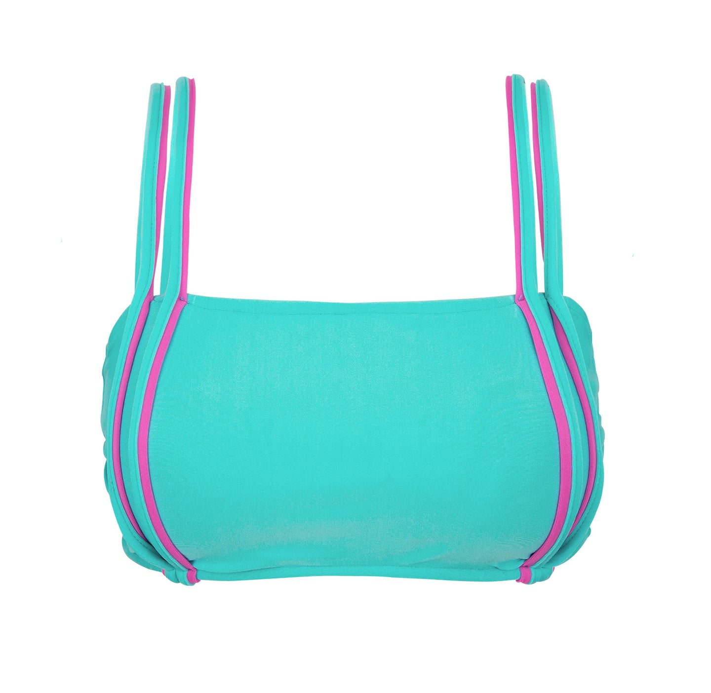 Product Front: Rio De Sol Top Bikini Top Duo Pink Blue