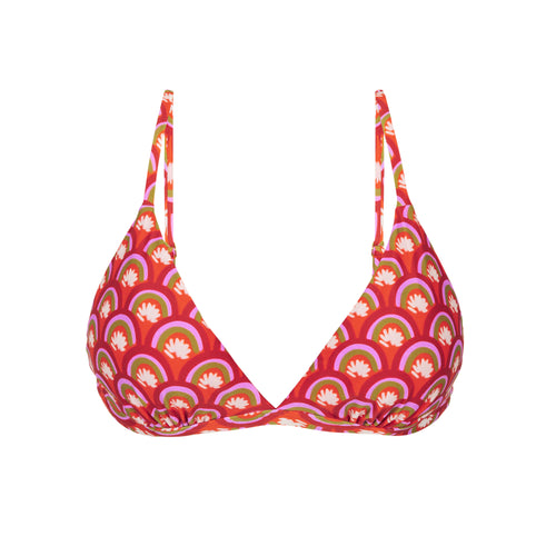 Product Front: Rio De Sol Top Bikini Top Floral-Scales Tri-Fixo