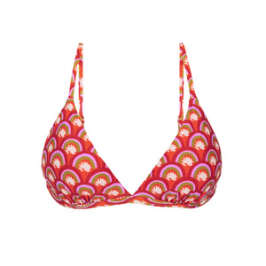 Product Front: Rio De Sol Top Bikini Top Floral-Scales Tri-Fixo