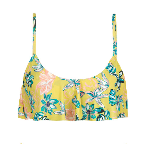 Product Front: Rio De Sol Top Bikini Top Florescer Babado