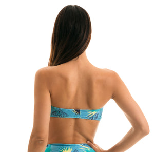 Image 06: Rio De Sol Top Bikini Top Flower Geometric Reto