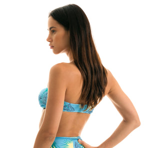 Image 07: Rio De Sol Top Bikini Top Flower Geometric Reto