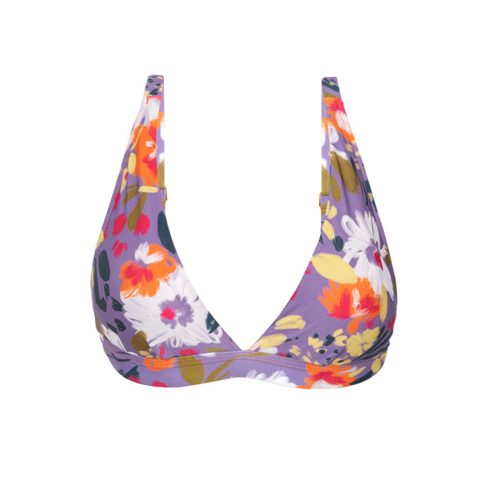 Product Front: Rio De Sol Top Bikini Top Garden-Flower Alba