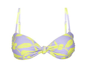Product Front: Rio De Sol Top Bikini Top Glow Bandeau-Joy