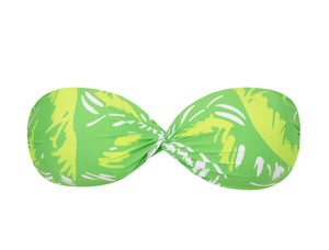 Product Front: Rio De Sol Top Bikini Top Green-Palms Twist