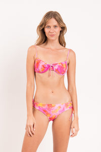 Model Front: Rio De Sol Top Bikini Top Joyful Balconet-Tie