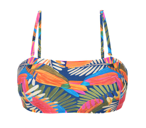 Product Front: Rio De Sol Top Bikini Top Jungle Bandeau-Reto