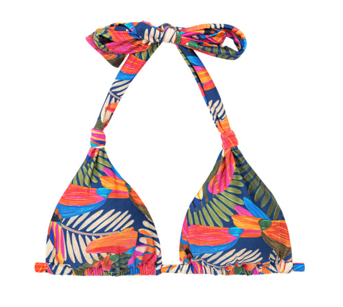Product Front: Rio De Sol Top Bikini Top Jungle Mel