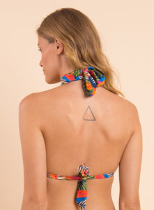 Model Back: Rio De Sol Top Bikini Top Jungle Mel