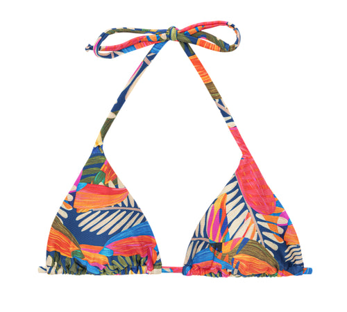 Product Front: Rio De Sol Top Bikini Top Jungle Tri-Inv