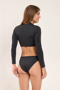 Model Back: Rio De Sol Top Bikini Top Lava Reef