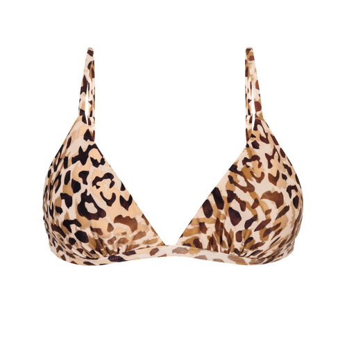 Product Front: Rio De Sol Top Bikini Top Leopard Tri-Fixo