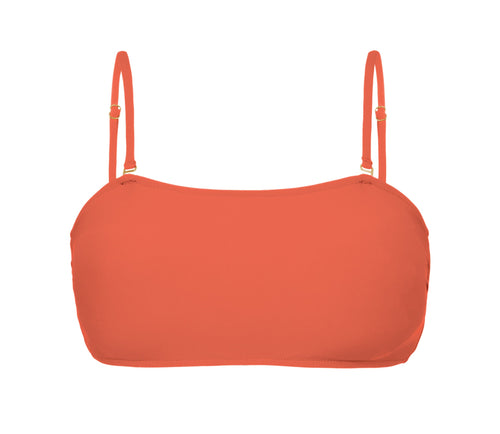 Product Front: Rio De Sol Top Bikini Top Light-Peach Bandeau-Reto