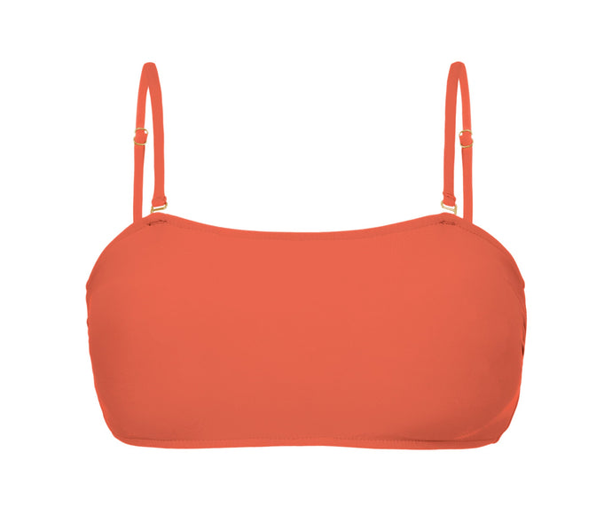 Product Front: Rio De Sol Top Bikini Top Light-Peach Bandeau-Reto