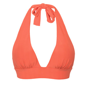 Product Front: Rio De Sol Top Bikini Top Light-Peach Halter-Cos