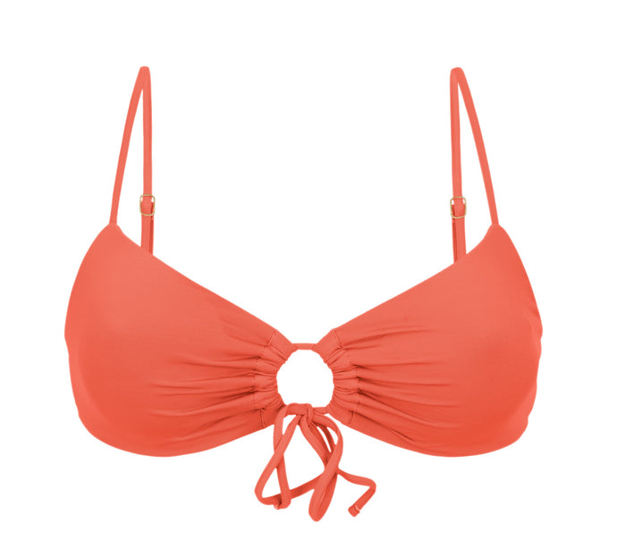 Product Front: Rio De Sol Top Bikini Top Light-Peach Mila
