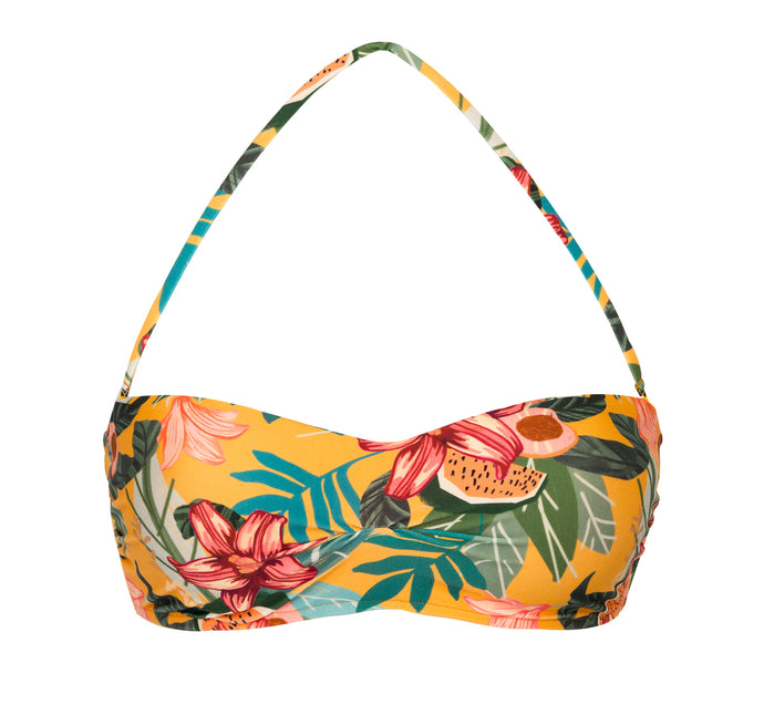 Product Front: Rio De Sol Top Bikini Top Lis Bandeau-Pli