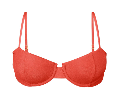 Product Front: Rio De Sol Top Bikini Top Malibu-Chili Balconet